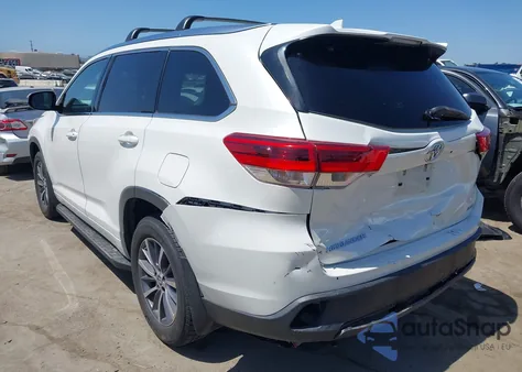 2018 Toyota Highlander Se/Xle from USA, damaged, VIN 5TDKZRFH9JS533091